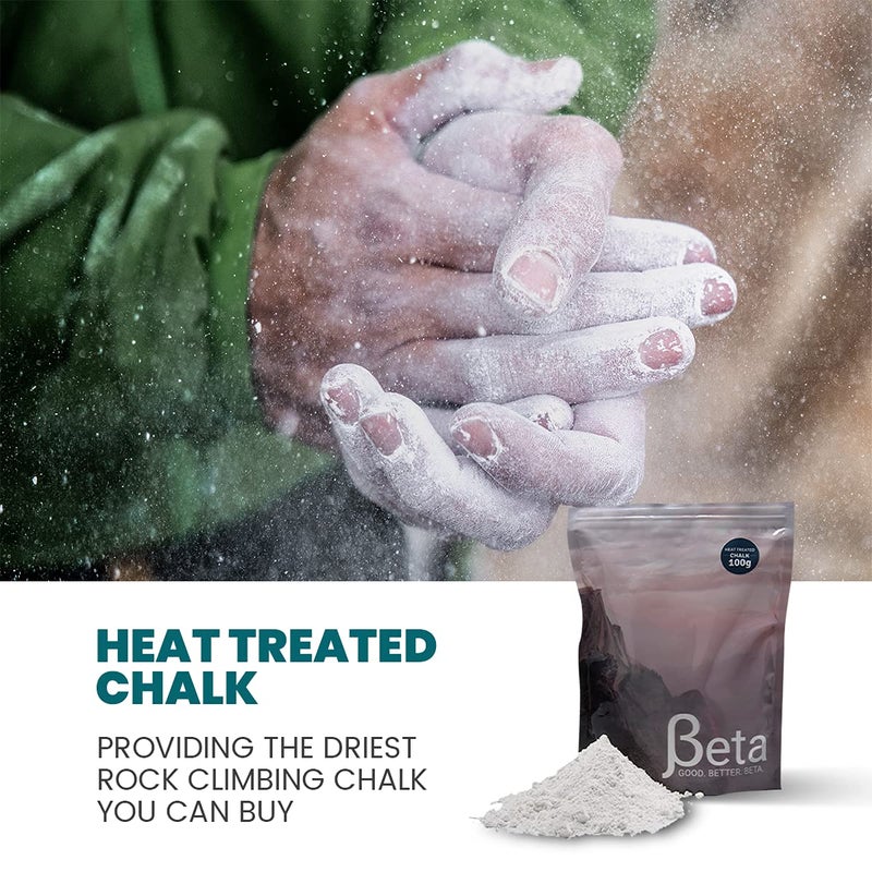 Beta Climbing Chalk Heat Treated Loose Powder Chalk for Climbing 100% Magnesium Carbonate. 100% of Profits Donated. Premium Rock Climbing Powder Chalk - Image 4