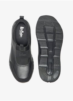 Lee Cooper حذاء رياضي نسائي أحادي اللون سهل الارتداء حتى الكاحل  - Image 4