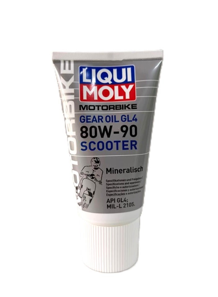 LIQUI MOLY Motorbike Gear Oil (GL4) 80W-90 Scooter 150ML - Image 1