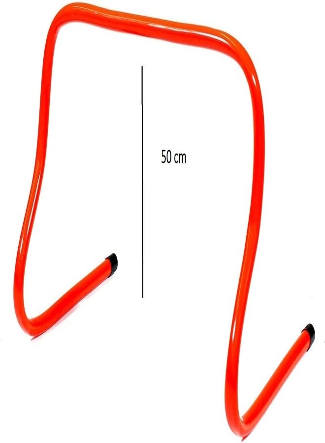 Generic Detachable Agility Training Hurdles- Sports Practice Equipment for Athletes, Soccer, Basketball, Football,or Plyometric Training, 6 pic [50cm]  - Image 2