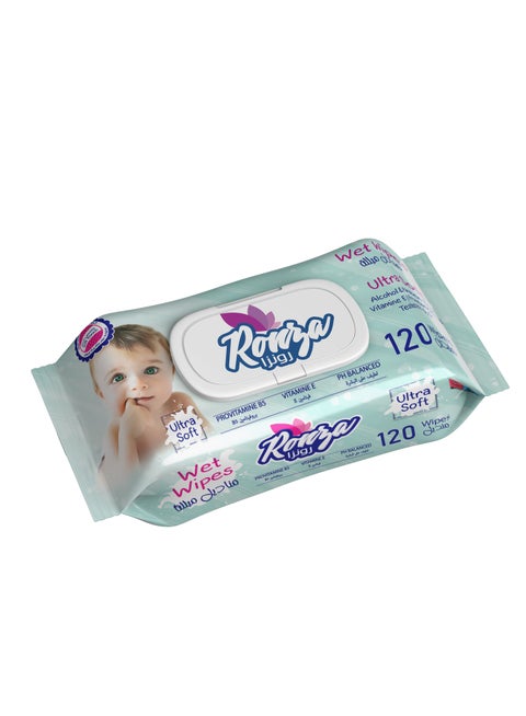 Ronza Baby Wet Wipes 120 Wipes