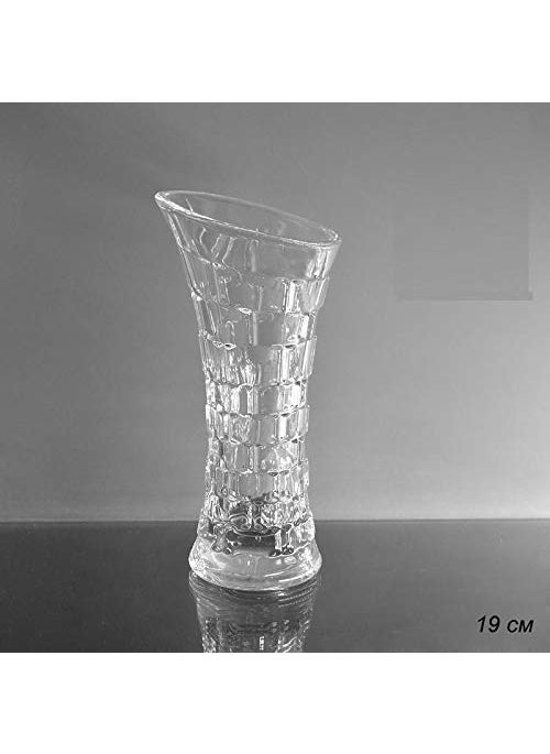 Kmart KHODIYAR Glass Flower Pot Crystal Clear Vase for Living RoomHomeOffice  - Image 5