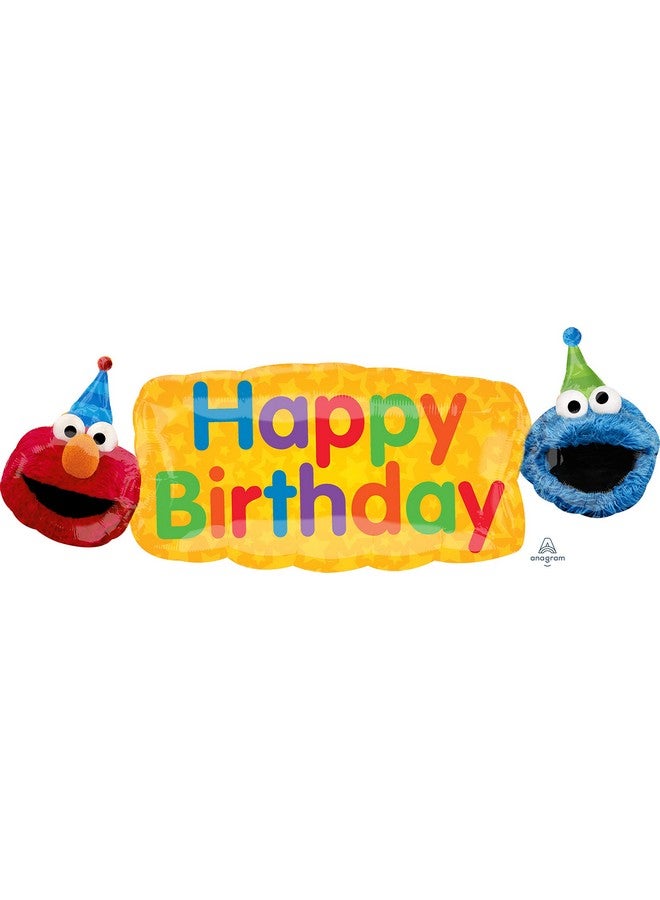 Mayflower Products Anagram Elmo and Friends 2nd Birthday Supplies Decorations Balloon kit - Image 2
