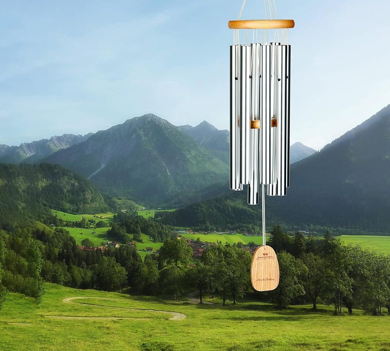 Woodstock Chimes Woodstock Ode To Joy Wind Chime - 26 Inch Decorative Chime with Aluminium Tubes - Image 4