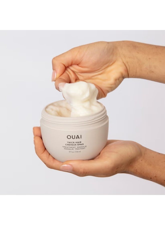 OUAI Thick Hair Treatment Masque 236ml - Image 3
