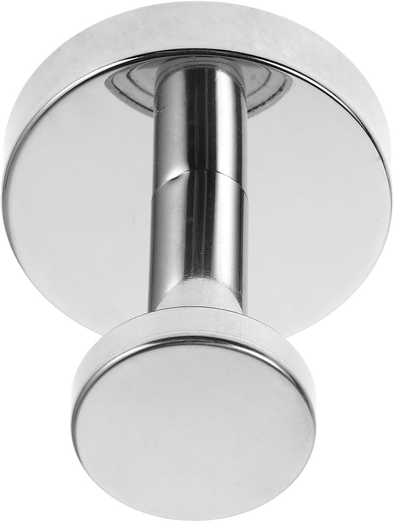 DOITOOL 1set Stainless Steel Wall Hook Stylish Coat and Towel Hanger for Entryway Bathroom and Restroom Design for Spaces - Image 1