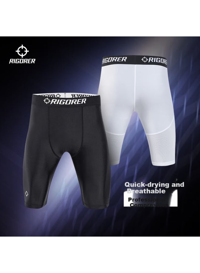 RIGORER  Men'S Compression Shorts Summer Sports Fitness Shorts American Quick-Drying High Elastic Training Base Layer Shorts For Men - Image 5