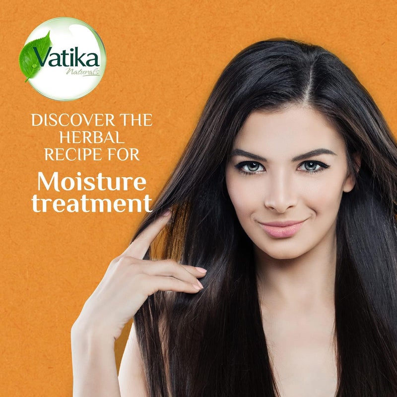 Vatika Naturals Moisture Treatment Conditioner 200ml - Almond & Honey for Dry and Frizzy Hair - Image 2