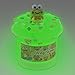 Okaybee Frog Glow in The Dark Slime Super Soft Good Stretchy Green Slime Slimes Party Favors for Kids Slimes Sensory Toys for Birthday Easter Halloween Christmas Girls Gifts Boys Gifts - Image 3