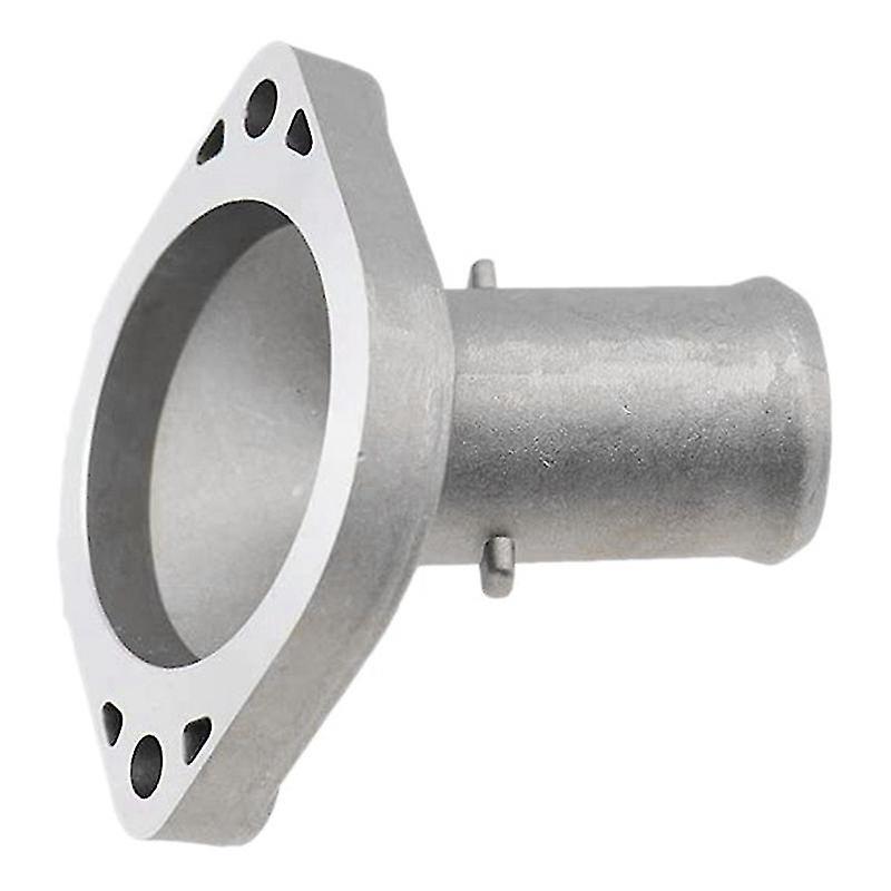 Thermostat Housing: Aluminum Cast High Quality Durable Metal Part - Sleek Silver Color Perfect Fitment for Toyota Yaris - Image 2