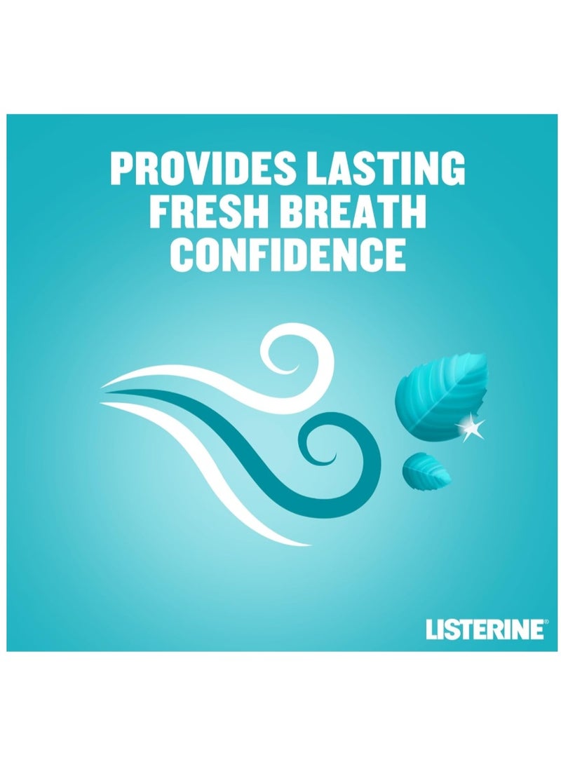 Listerine Cool Mint Mouthwash (250ml) - Antibacterial Formula - Kills 99% of Germs - Reduces Plaque & Maintains Healthy Gums - Long-Lasting Fresh Breath - Image 3