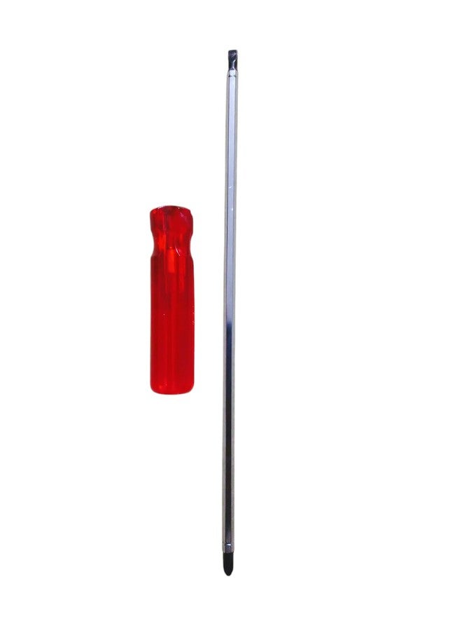 Aplomb Long Phillips Head Screwdriver with Red Handle, Professional Grade 2 in One - Image 2