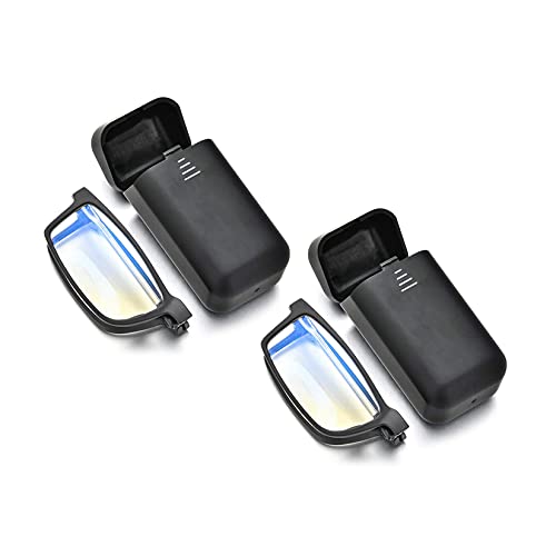 DBEFTLI Folding Reading Glasses - Foldable Portable Readers For Men Women With Case 2 Pairs 2.25 - Image 1