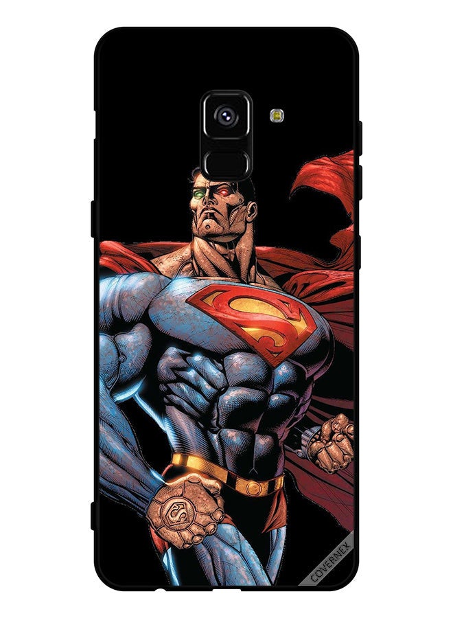 Covernex Protective Case Cover For Samsung Galaxy A8 Plus (2018) Super Man - Image 1