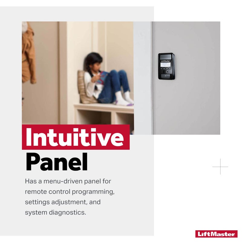 Liftmaster 880Lm Motion - Detecting Control Panel - Features Menu-Driven Panel And Timer-To-Close - Image 3