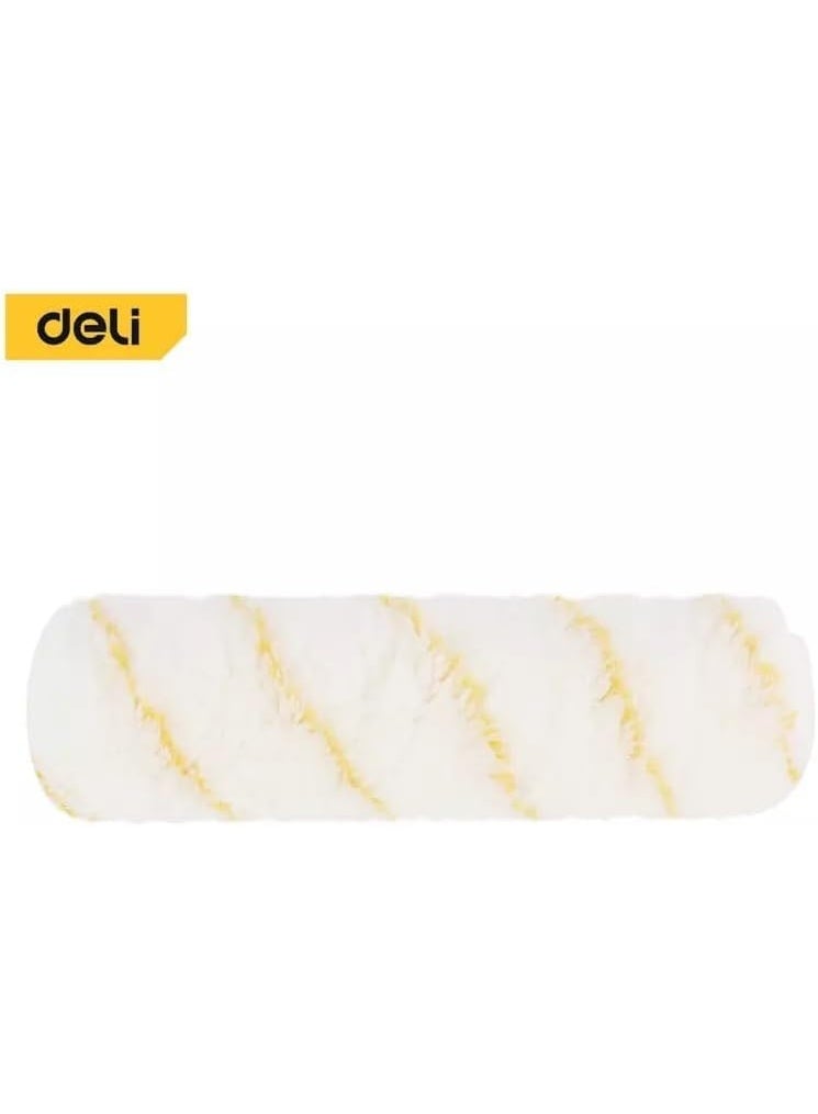 Deli 9-Inch Inner Wall Cylinder Brush - 18mm Thick for Acrylic Paint - 6.3-Inch Comfort Grip for Smooth Professional Finish - Image 2