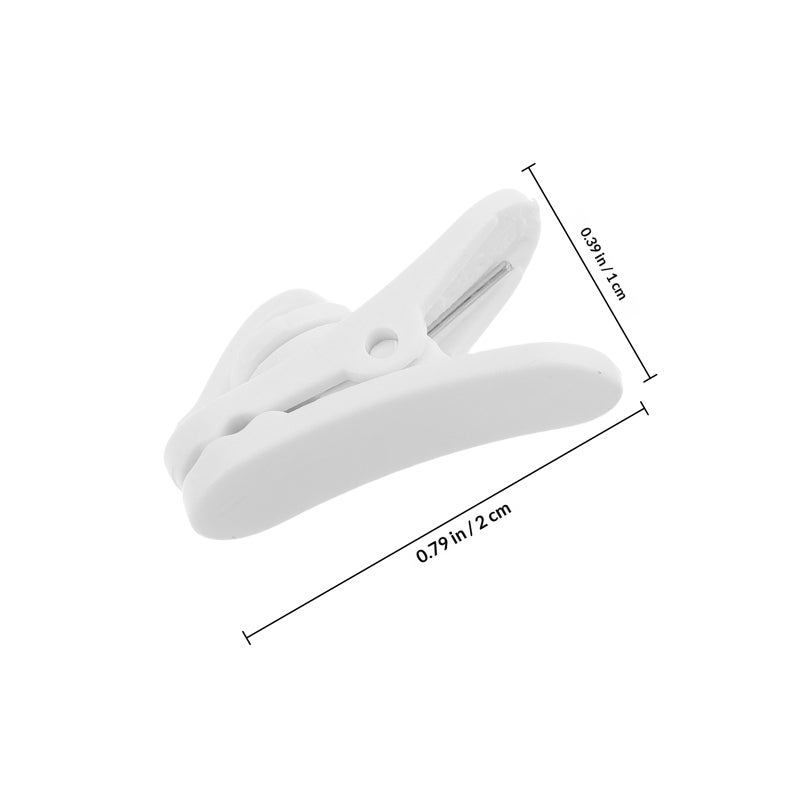 100PCS Rotatable Headphone Cord Clips Anti-Loss Earphone Cable Clamps Collar Clip Headset Wire Clamps Headphone Accessorie - Image 3