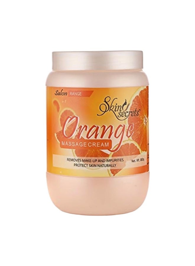 Skin Secrets Orange Facial Massage Cream -800 gms - Image 1