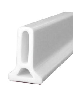 YOUGE Strap Belt Water Blocker White 2meter/78.74Inch, Collapsible Shower Threshold Water Dam  - Image 1