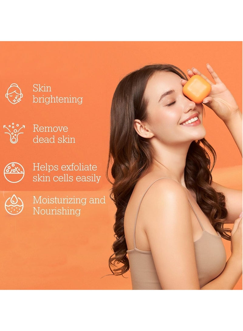 وايت صابون تفتيح البشرة White Kojic Acid و Papaya (100 جم / 2 بار) - مع حمض الهيالورونيك لتنعيم الوجه والجسم ، والبقع الداكنة ، وندبات حب الشباب ، وتفاوت لون البشرة - هيبوالرجينيك و تم اختباره من قبل أطباء الأمراض الجلدية - Image 4