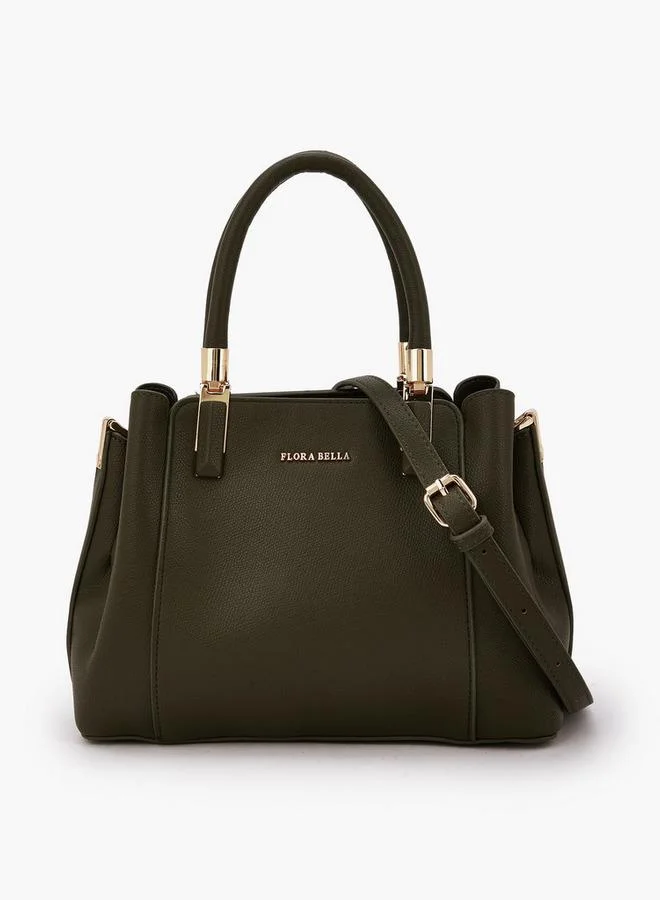 Flora Bella By Shoexpress Flora Bella Textured Tote Bag with Detachable Strap