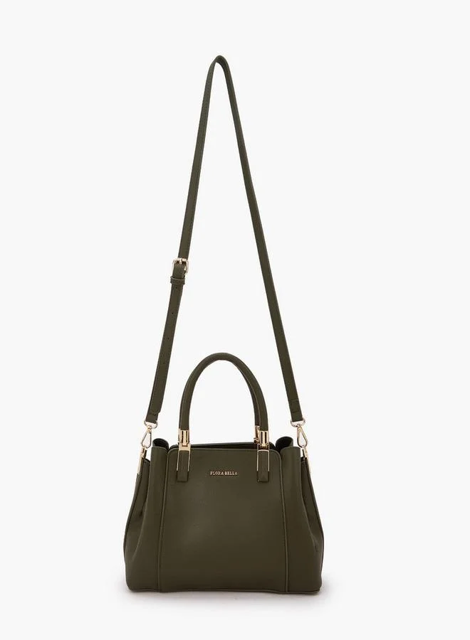 Flora Bella By Shoexpress Flora Bella Textured Tote Bag with Detachable Strap
