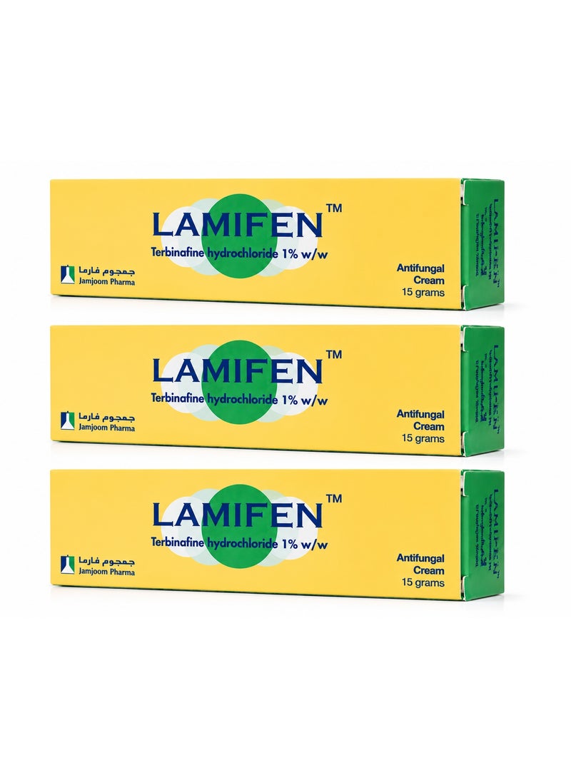 Lamifen Anti Fungal Cream 15G 3PCS