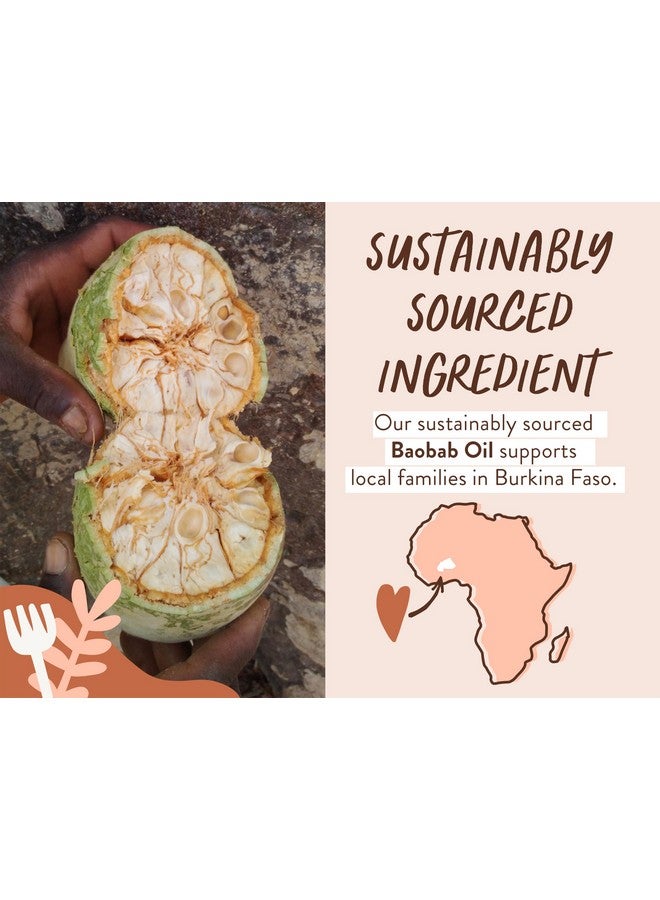 بابو بوتانيكالز شامبو تحديد الباوباب وثمر الورد للحصول على شعر مجعد شديد الجفاف، تنعيم وتحديد خميرة فاكهة العاطفة لفروة الرأس، كرتون مقاوم للماء مع 80% بلاستيك أقل، نباتي نباتي - Image 4