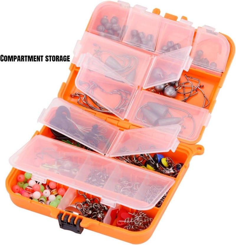POSICHE 257Pcs Complete Fishing Accessories Kit with Tackle Box - Image 2