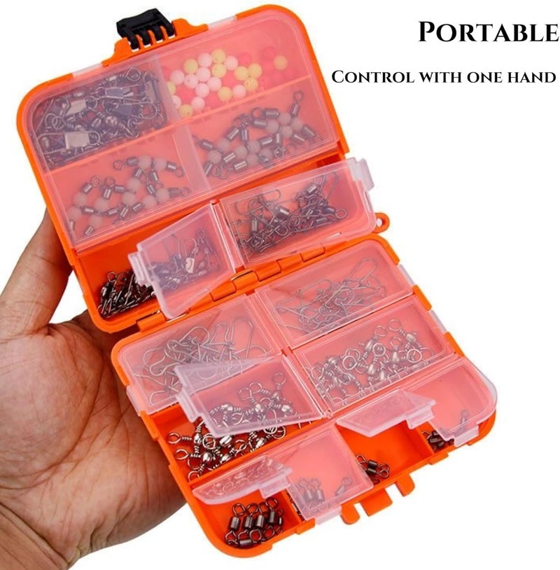 POSICHE 257Pcs Complete Fishing Accessories Kit with Tackle Box - Image 4