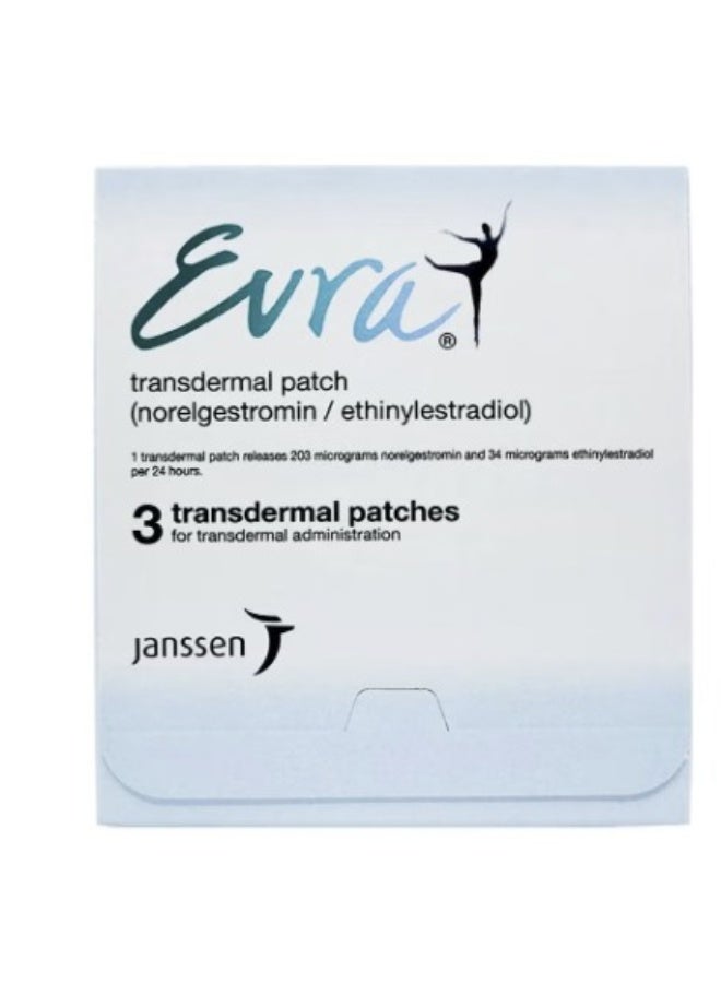 EVRA TRANSDERMAL PATCH 3S
