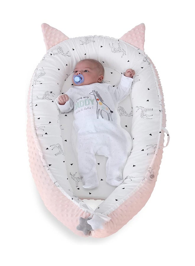 Beauenty Baby Nest Sleeping Pod for Baby 0-12months Newborn Lounger for Co-Sleeping, Baby Bassinet Portable Baby Bed, Adjustable Newborn Nest Pod Breathable 100% Cotton Cover, Newborn Essentials - Image 1