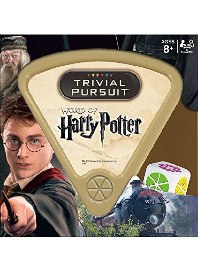 USAopoly Trivial Pursuit Harry Potter (Quickplay Edition) ; Trivia Game Questions From Harry Potter Movies  - Image 1