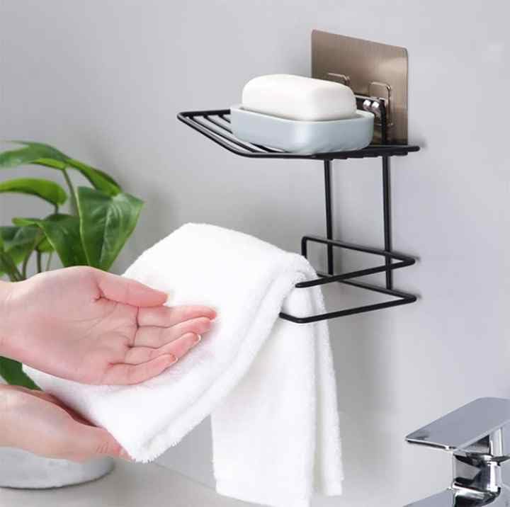 Vivatra Magic Sticker SelfAdhesive WallMounted Toilet Paper Holder with Mobile Stand for Bathroom - Image 5