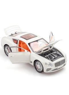Toyland 1:24 Scale Die-Cast Luxury Car Model with Lights, Sound & Pullback Action  - Image 2