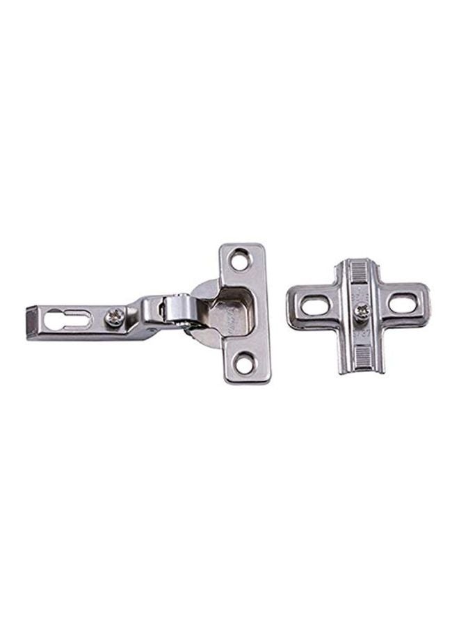Metal Hinge With Spring Silver