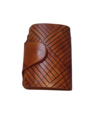 Leather Wallet with Zipper for Small Card Holder with 11 Cards Capacity - pzsku/Z04893957D9565B7F5E5FZ/45/_/1740949237/007174db-908f-4972-afb4-dcc486124b9c