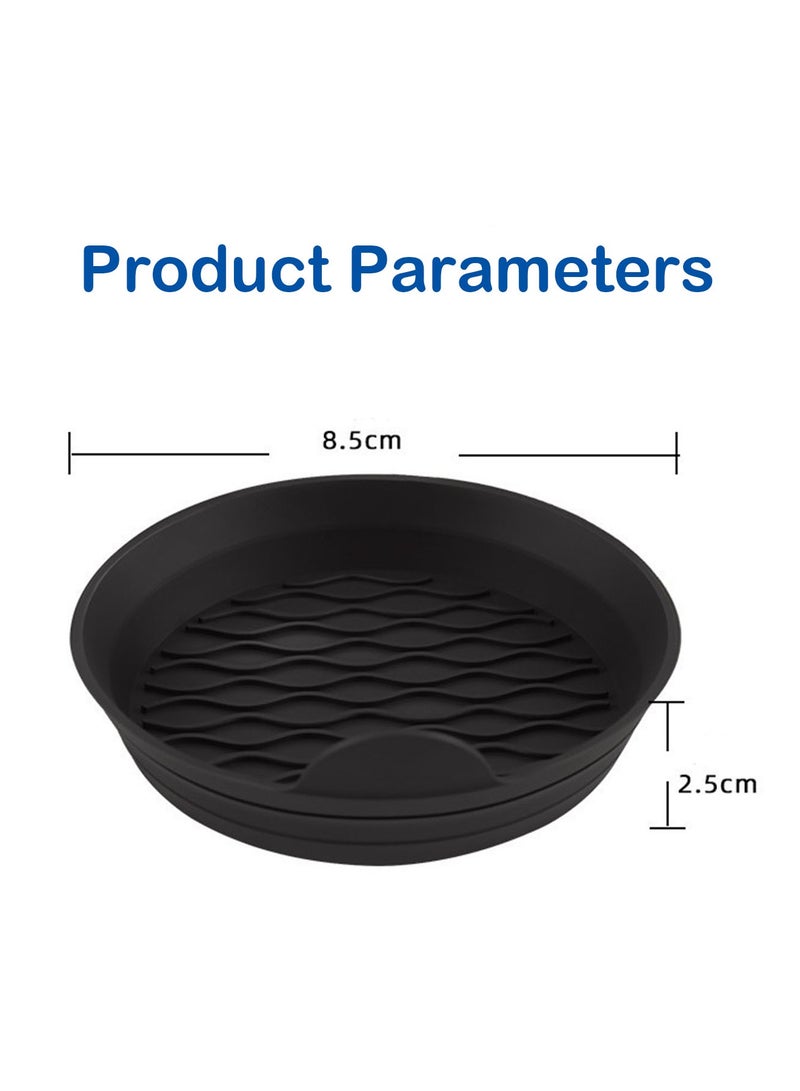 4 Pack Car Coasters, Silicone Non-Slip Cup Holder, Universal Waterproof Cup Holders Car Interior Accessories For Coffee, Beverage, Bottle Water - Image 3