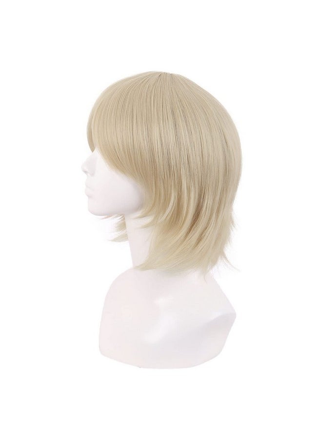 MapofBeauty 12 Inch/30 cm Men Women Short Straight Side Bangs Cosplay Costume Wig (Blonde) - pzsku/Z04897F1F508A513A739EZ/45/_/1741329966/81ef8e18-7f2e-481e-b0ad-95fb5122d2e1