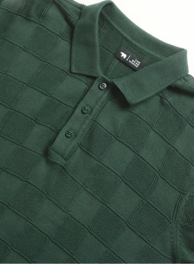 THE BEAR HOUSE Men's Polo Shirt for Casual & Semi-Formal Wear | Classic Collar Neck T-Shirt | Comfortable, Stylish & Versatile for Office, Travel, Outings & Everyday Use