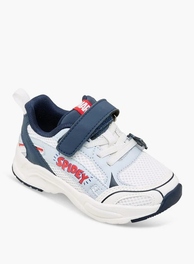 MARVEL Boys Hook & Loop Ankle Sneakers