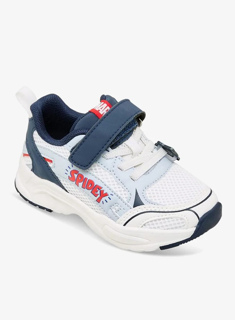Marvel Boys Hook & Loop Ankle School Sneakers