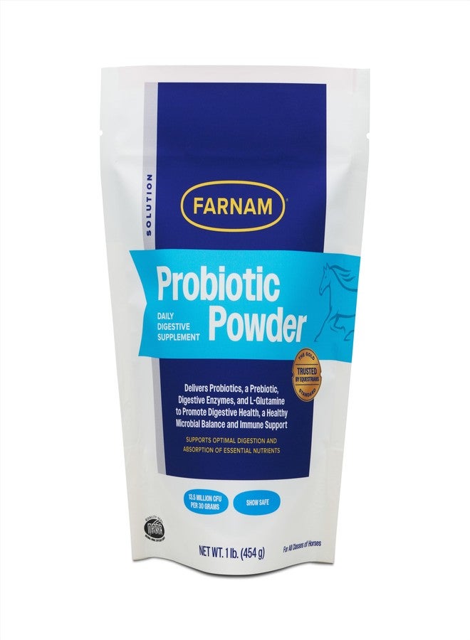 Farnam Probiotic Powder for Horses, Daily Digestive and Immune Health Supplement Helps Maintain a Healthy Microbial Balance for Optimal Digestion - Image 1