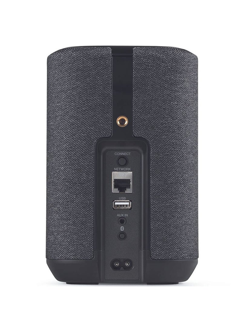 DENON Denon Home 150 Wireless Smart Speaker – Compact Design, Wi-Fi & Bluetooth, HEOS Built-in, Alexa Built-in, Siri & AirPlay 2, Spotify Connect, Multi-Room Support, Black  - Image 2