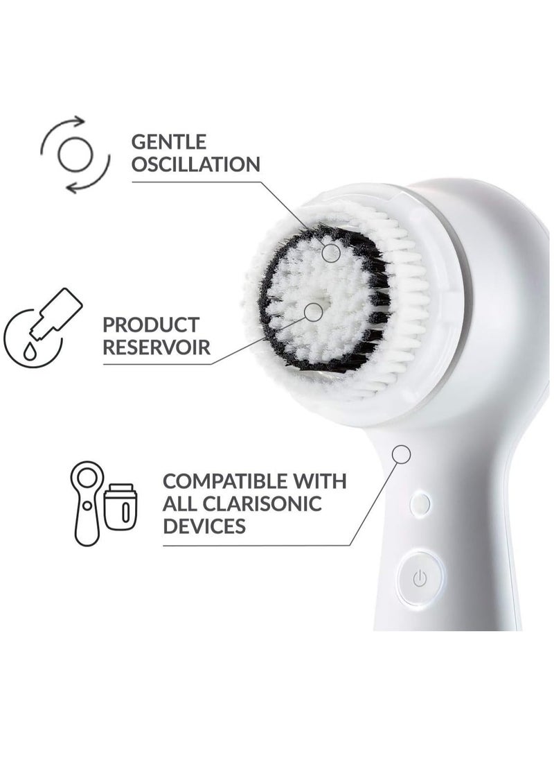 Clarisonic - Clarisonic Delicate Facial Cleansing Brush Head Replacement Compatible with Mia 1, Mia 2, Mia Fit, Alpha Fit, Smart Profile Uplift and Alpha Fit X, 2 Count - Image 1