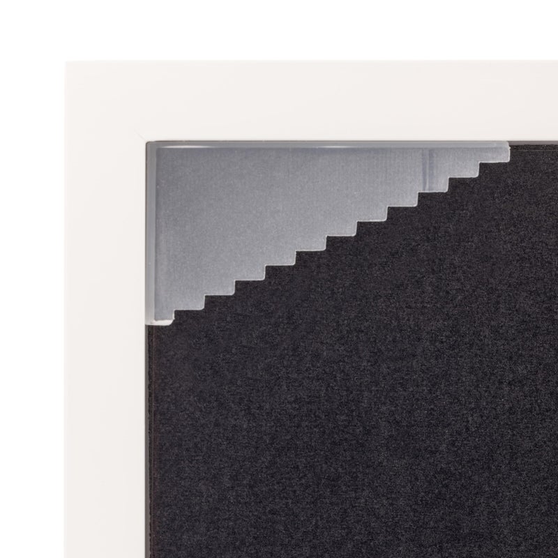 Gallery Solutions - 8""x10"" - Black Wall Mount/Tabletop - Picture Frame - Perfect Fit for 5""x7"" Photos - Versatile Mounting Options - Rectangular Tabletop - Poster Frame - Image 4