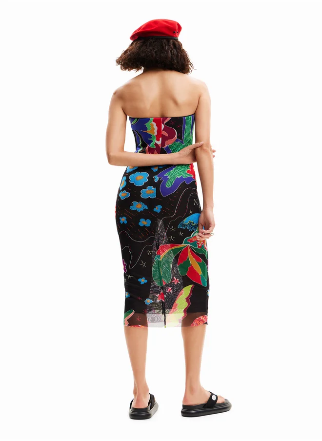 DESIGUAL Woman Knit Dress Swimwear