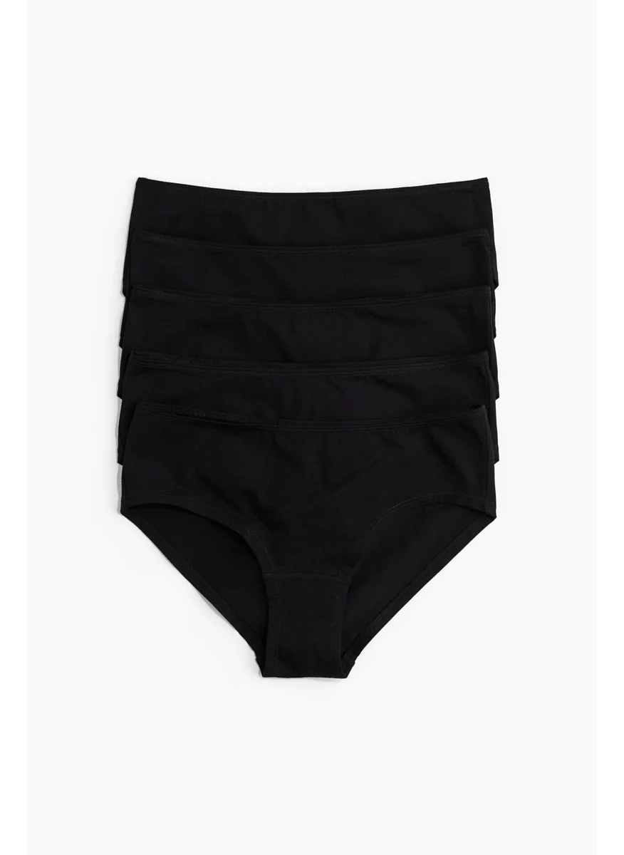 H&M 5-Pack Cotton Hipster Briefs