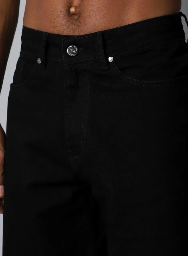 HIGH STAR High Rise Regular Fit Jeans by Styli