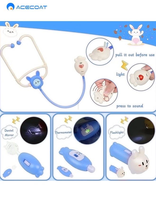 ACECOAT Doctor's Kit Play Set – 25-Piece Pretend Medical Set with Bag, Tools & Accessories – Role Play Toy for Kids Ages 3+ – Educational & Imaginative Play | 5501 - Image 2